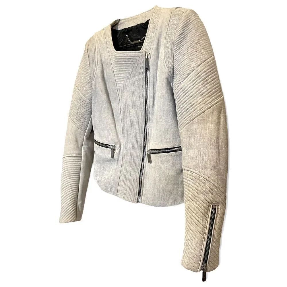 Barbara Bui Leather MOTO-Jacket - Picture 6 of 13